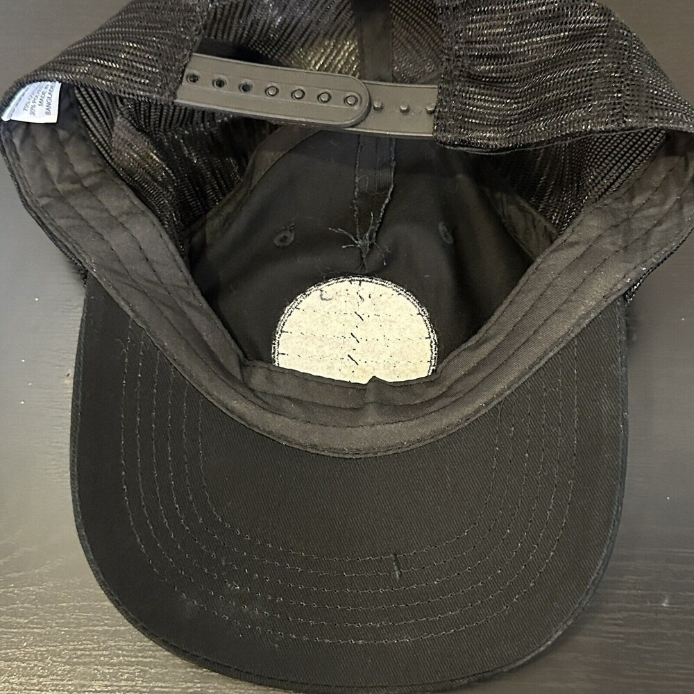 Lunazul Tequila Mesh Trucker Hat Baseball Cap Black Adjustable - Picture 5 of 5